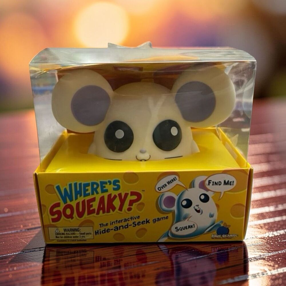 NIB Where’s Squeaky Fun Interactive Preschool and Children Hide-and-Seek Game